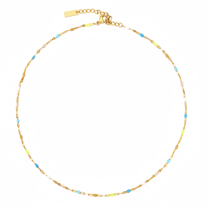 Noémie | Collier Choker Délicat Colorburst