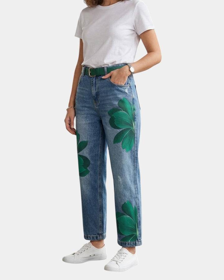 Chérine | Pantalons floraux élégants