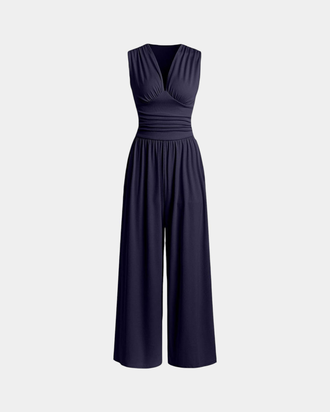 Sultana | Combinaison sans manches à jambes larges chic