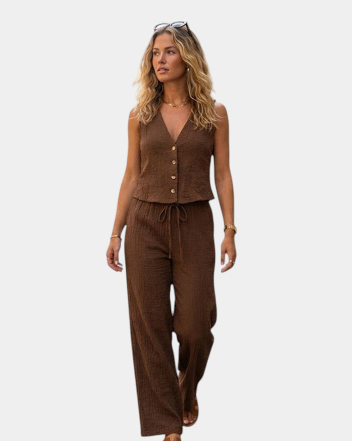 Vivette | Ensemble pantalon et haut élégant
