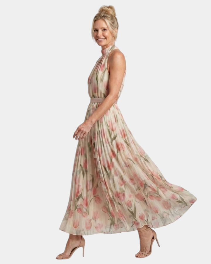Zola | Robe midi fleurie