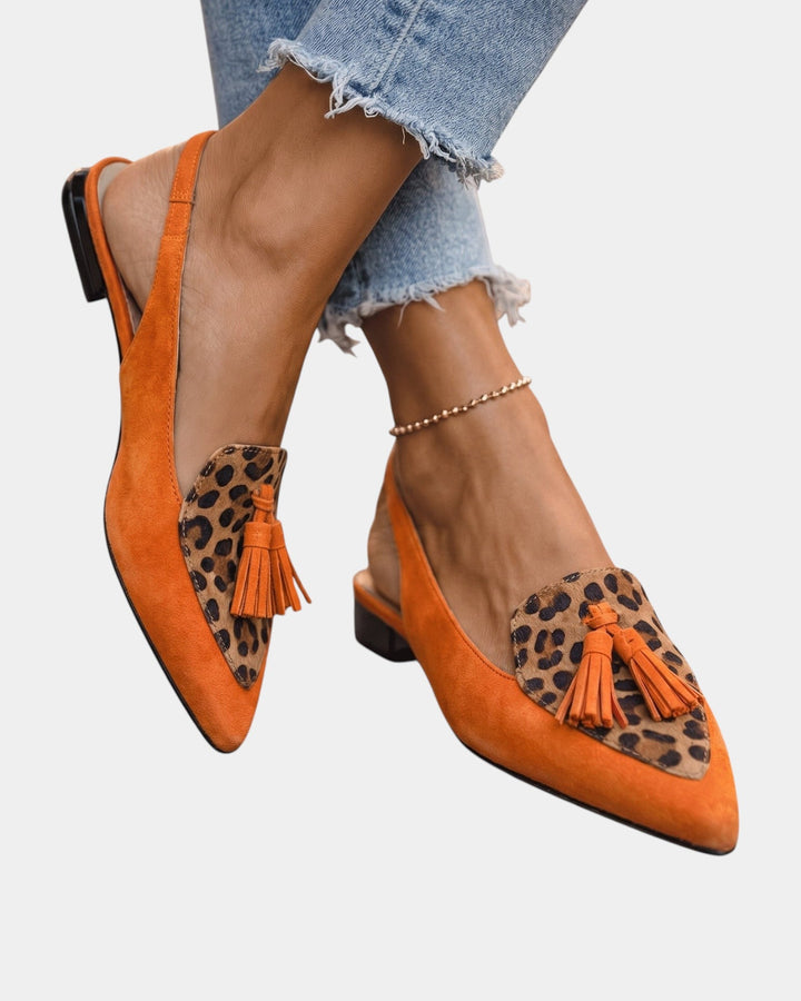 Francette | Sandales à talons avec franges