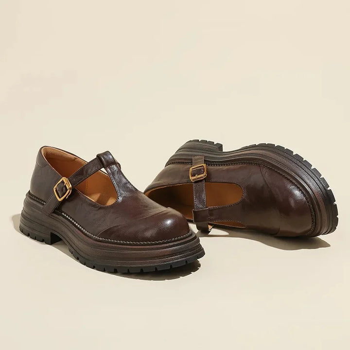 Mary Janes | Élégante Chaussure en Cuir