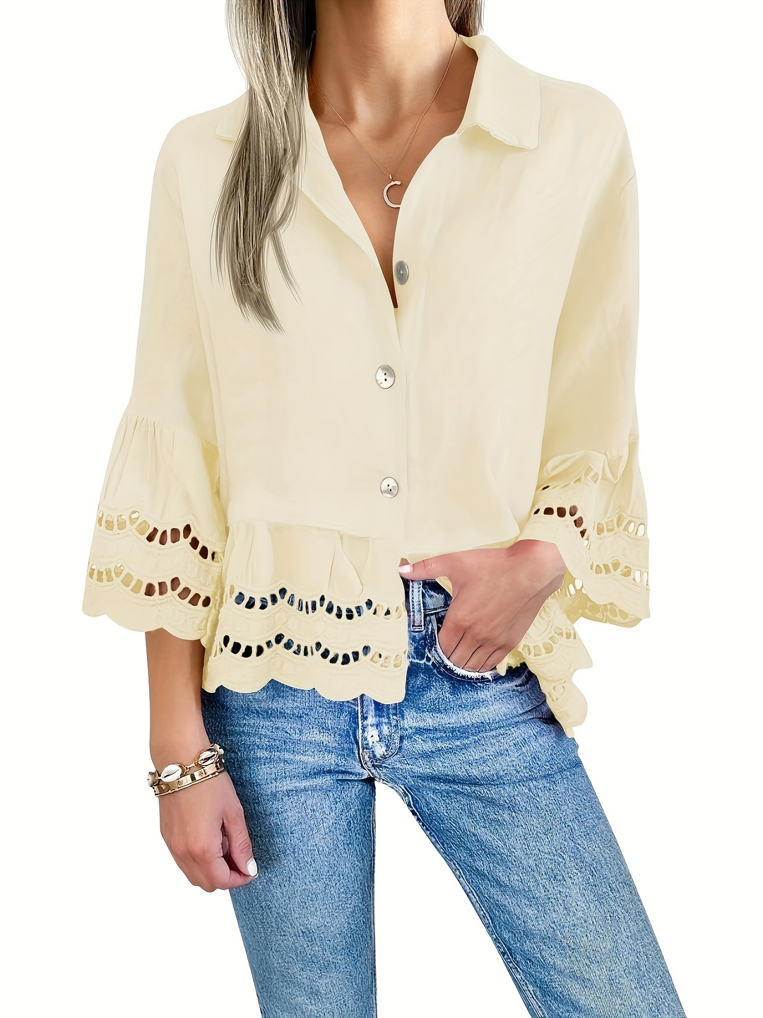 Emily | Blouse Aérée Chic