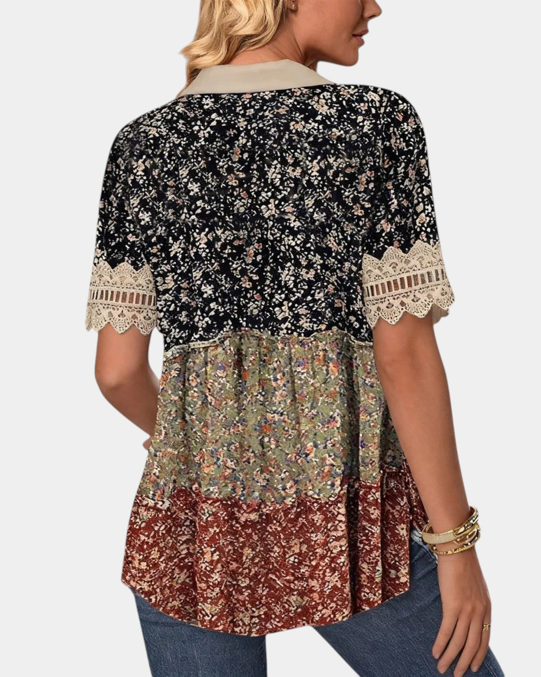 Évania | Blouse Florale