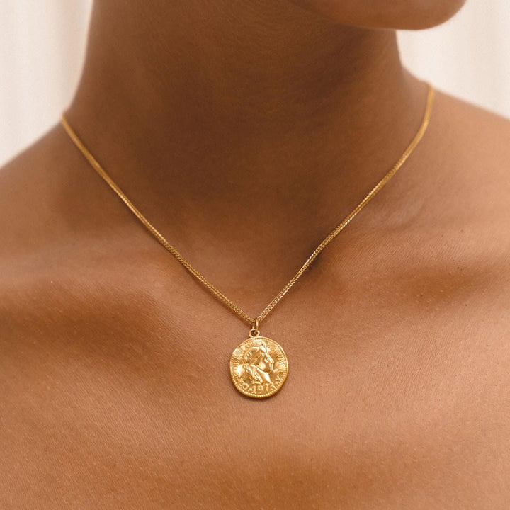Bérénice | Collier Élégant en Pièce Ancienne