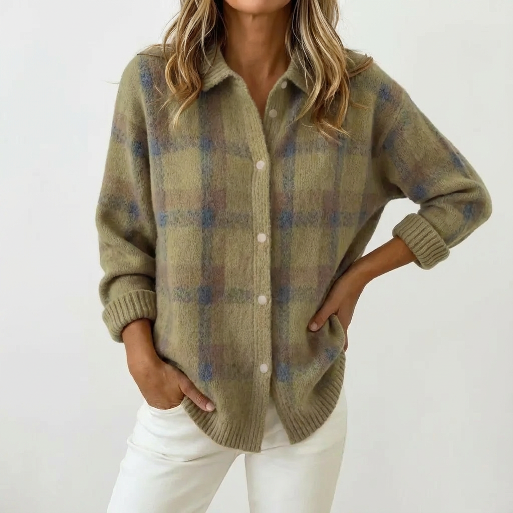 Camille | Cardigan en Laine Confortable