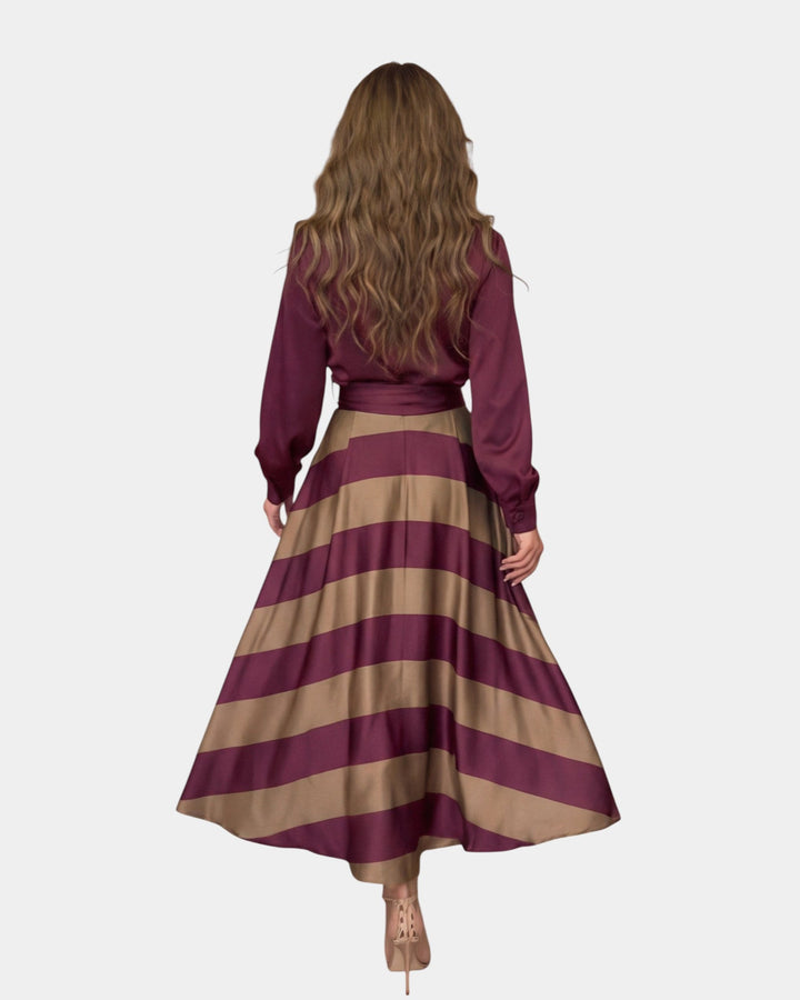 Ylana | Robe élégante avec nœud