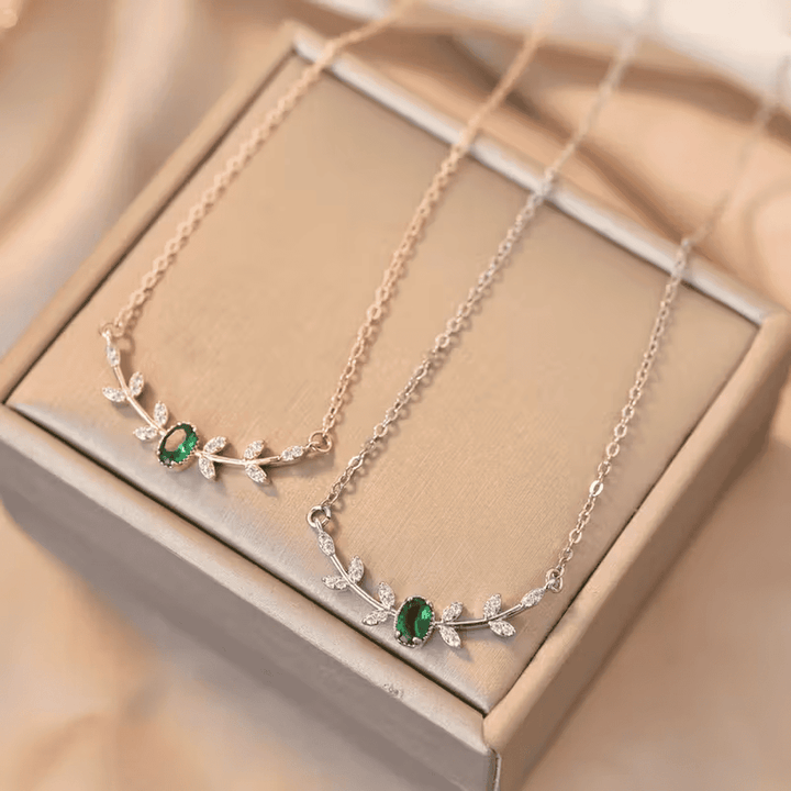 Émilie | Collier Émeraude