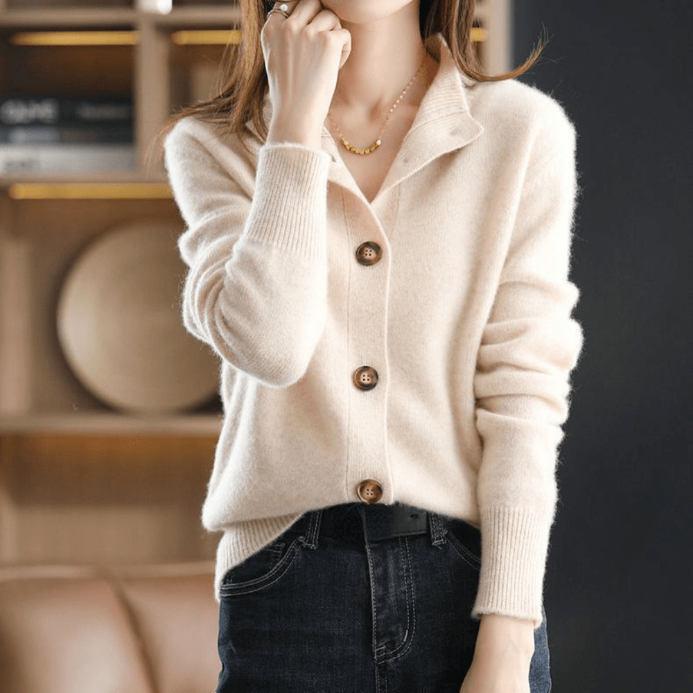 Annie | Gilet Chic En Cachemire
