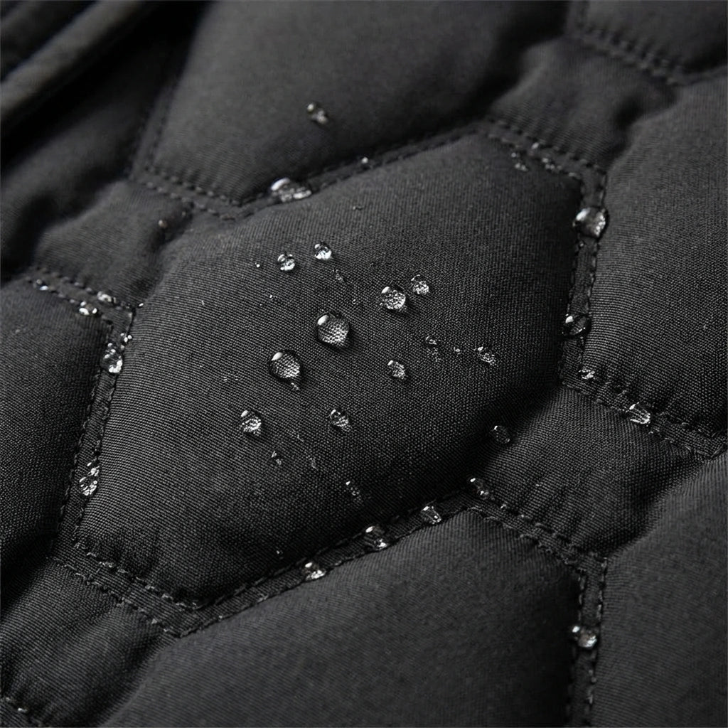 Briseida | Long manteau en duvet avec capuche
