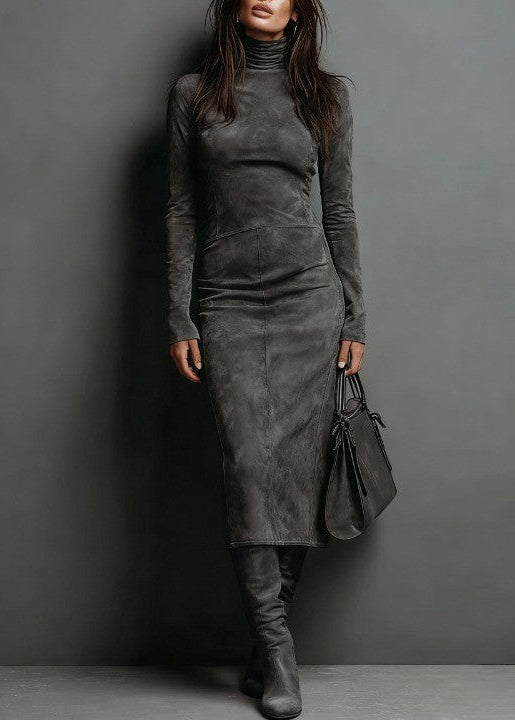 Sara | Robe Midi en Velours