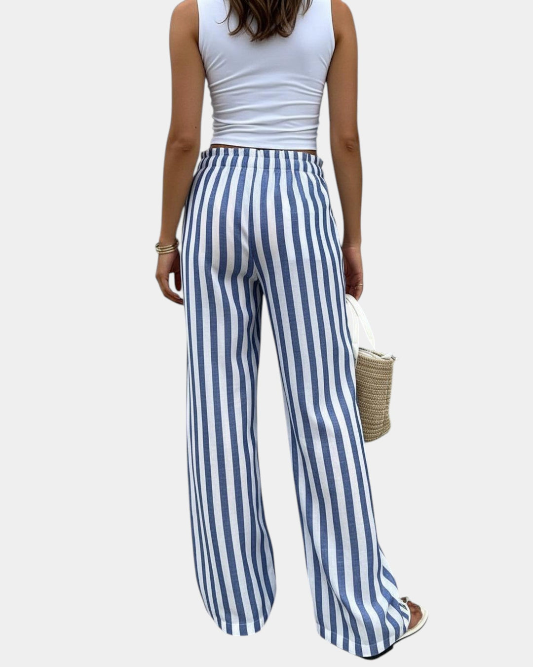 Marguerite | Pantalon à rayures